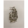 Image 2 : Vintage Tall Ship Marcasite Brooch