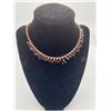 Image 2 : Stunning Black and Pink Vintage Rhinestone Necklace