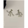 Image 2 : Vintage Aurora Borealis Crystal Necklace and Earrings