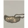 Image 1 : Pottery Barn Sterling Hallmarked Scotch Label and Steiff Pewter Gin Label