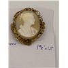 Image 3 : Two Gold Filled Antique Cameos