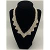 Image 2 : Vintage 1950's Japanesse Pearl Bib Neckalce