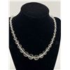 Image 2 : Elegant Vintage Crystal Bead Necklace W Matching Drop Bead Earrings