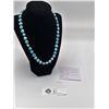 Image 1 : Stunning Genuine Fresh Water Blue Pear Necklace