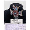 Image 2 : Beautiful Large 3 Dimensional Brooch From the 1950's