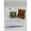 Image 1 : Antique Japannese Satsuma Belt Buckle in Original Box