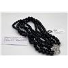 Image 2 : Elegant Black Bead Necklace