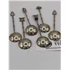 Image 3 : Vintage Sterling Demitasse Spoon Set of 6