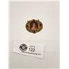 Image 1 : Antique Czechoslovakia Framed Hand Painted Porcelain Portrait Pendant