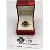Image 1 : .925 Silver Amber Ring