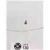 Image 2 : Fine 10k Gold Bracelet 14k Gold Pendant w Diamond