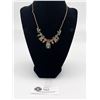 Image 1 : Fabulous 50's Coloured Rhinestone Necklace