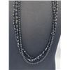 Image 2 : A Very Nice 3 Strand Black Crystal Necklace (Each Strand Different)