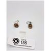 Image 1 : Interesting Pair of Blister Pearl Earrings