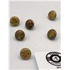 Image 2 : Set of 1 Ladies Edwardian Blouse Buttons Floral Circa 1910