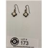 Image 2 : Lovely Pair of Sterling and Opal Earrings