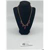 Image 1 : Brilliant Fuchsia Pink Rhinestone Necklace