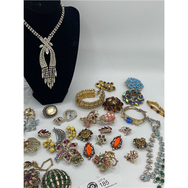 Spares and Repairs Broken Rhinestone Lot for Reuse