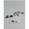 Image 2 : 3 Pairs of Beautiful Vintage Earrings