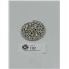 Image 1 : Huge Rhinestone Medallion For Bolo Tie or Belt 3" Diameter