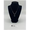 Image 1 : Vintage Blue Glass Necklace