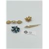 Image 1 : Vintage Brooches Signed Krementz,Boucher Coro and 1 Unsigned