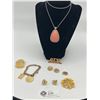 Image 1 : Lot of Vintage Pins and Necklaces