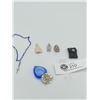 Image 3 : Rosary Box w 3 Deities One Silver, Plus Flass Rosary Box with Mini Rosary