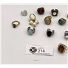 Image 2 : Large Lot of Vintage Rings