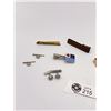 Image 2 : Tie Clip & Cufflink Lot