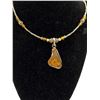 Image 2 : 4 Amber and Wire Necklaces