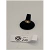 Image 1 : Pearl Real Diamond 10k Ring. Size 8 .2.85 Gr