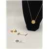 Image 1 : Gold Plated Lot with Real Diamonds