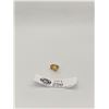 Image 2 : Fossil Ivory Tie Tac With Gold Nugget