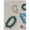Image 2 : 6 Crystal Beaded Bracelets