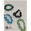 Image 3 : 6 Crystal Beaded Bracelets