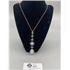 Image 1 : Very Nice Joan Rivers Necklace with Crystral Drop