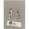 Image 1 : Very Cool Pair of Retro 60's or 70's Designer Earrings