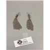 Image 1 : Fancy Black Alaska and Tassel Earrings