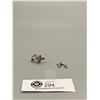 Image 2 : 2 Sterling Silver Dolphin Pendants