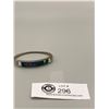 Image 2 : An Unusual Enamel & Shell Inlay Bracelet