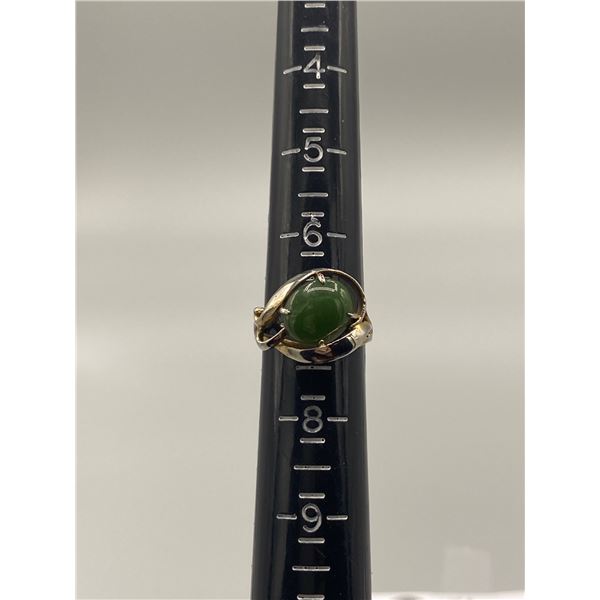 Vintage Jade Dress Ring