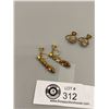 Image 2 : 3 Good Quality Pairs of of 1950's Rhinestone Jewelry