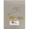 Image 1 : Small Group of Gold Plated Jewelry