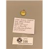 Image 2 : Antique Georgian Mourning Hair Locket/Pendant. Gold Filled. Ornate Gilt Mount 3/4" Diameter.