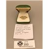 Image 1 : Elegant Men's 10k Gold And Diamond Ring Set with 3 Nice Diamonds.3.4 grams Size 11.5