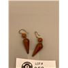 Image 2 : Very Nice Set of Vintage Genuine Amber Earrings