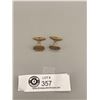 Image 1 : Birks 10k Gold Men's Cufflinks 11.4gr