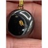 Image 2 : Alaska Black Diamond and Gold Nugget on Chain