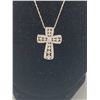 Image 1 : 925 China Cross on Sterling Bond Boyd Chain